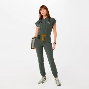 Figs Rafaela Cargo Scrub Jumpsuit